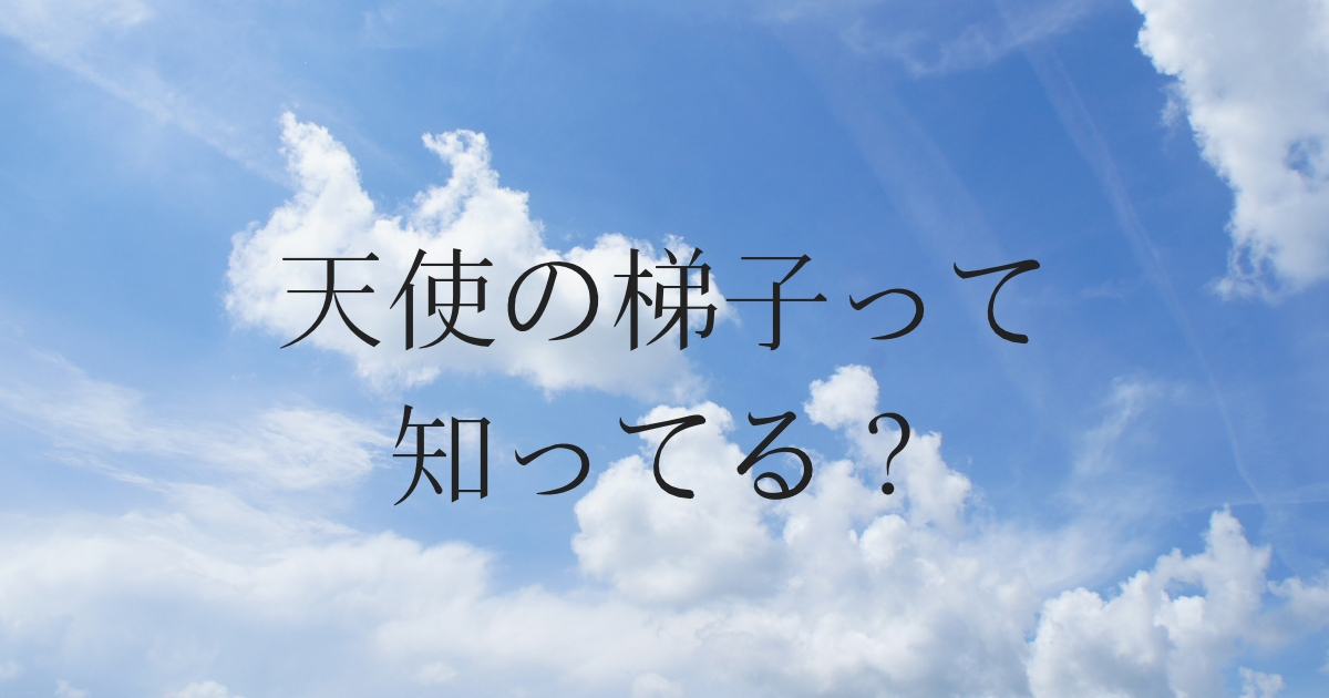 秋空に見える神秘的な自然現象 天使の梯子 はしご を見たら 幸せになれるって